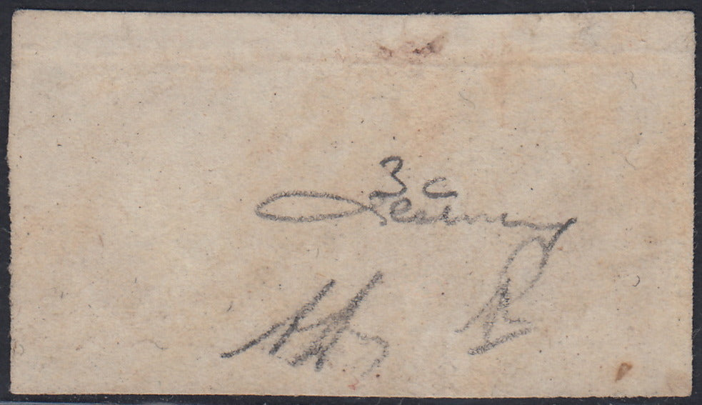 Sard517 - 1851 - I emissione c. 40 lilla rosa coppia orizzontale usata (3c)