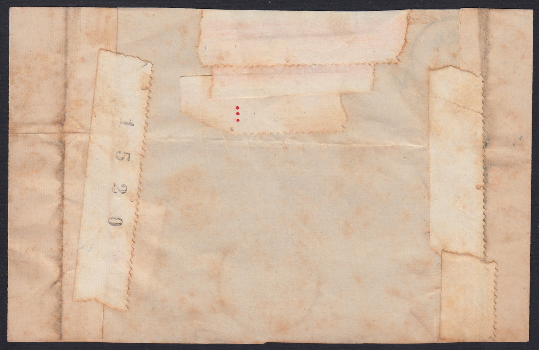 SARDSP264 - 1860 - Fronte di lettera spedita da Modena per Firemze 18/2/60 affrancato con c. 20 azzurro oltremare I tavola (15Aa)