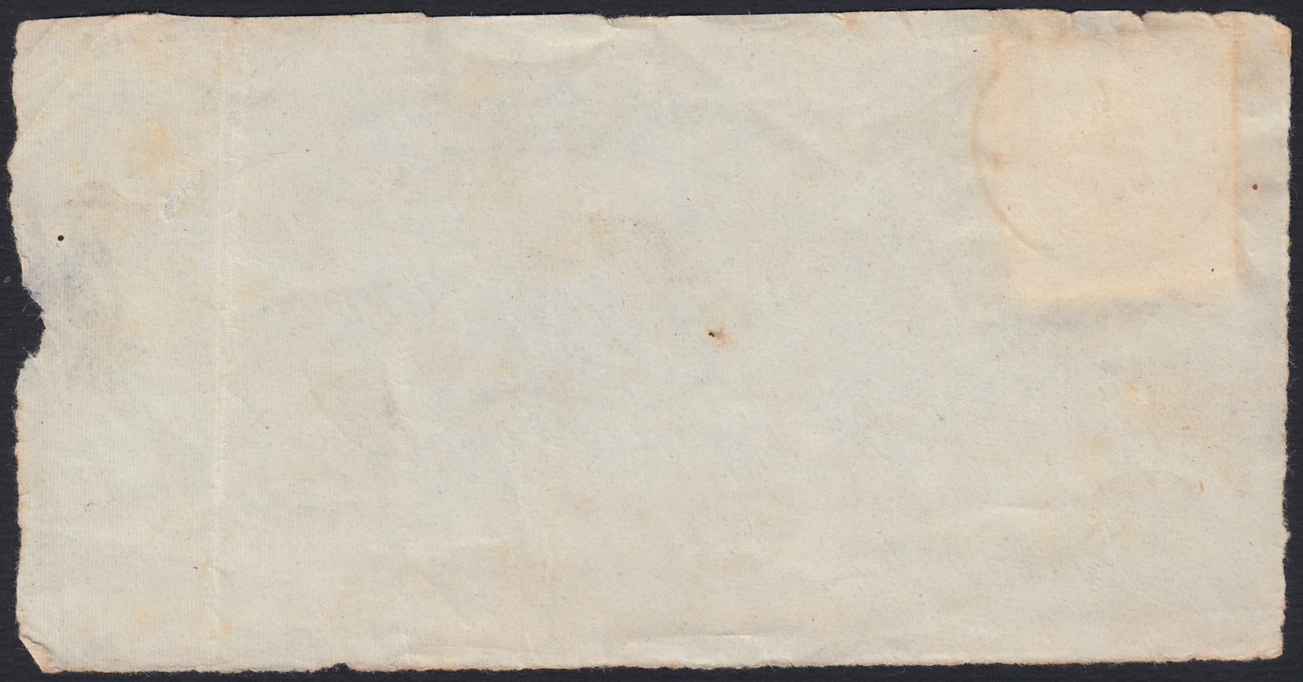 SARDSP287 - 1861 - Fronte di lettera spedita da Alcamo per mazzara affrancata con c. 10 grigio olivastro I tavola (14C)