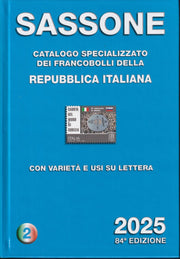 CATALOGO SASSONE 2025 - Volume 2 - Repubblica Italiana e varietà - SPEDIZIONE SOLO IN ITALIA