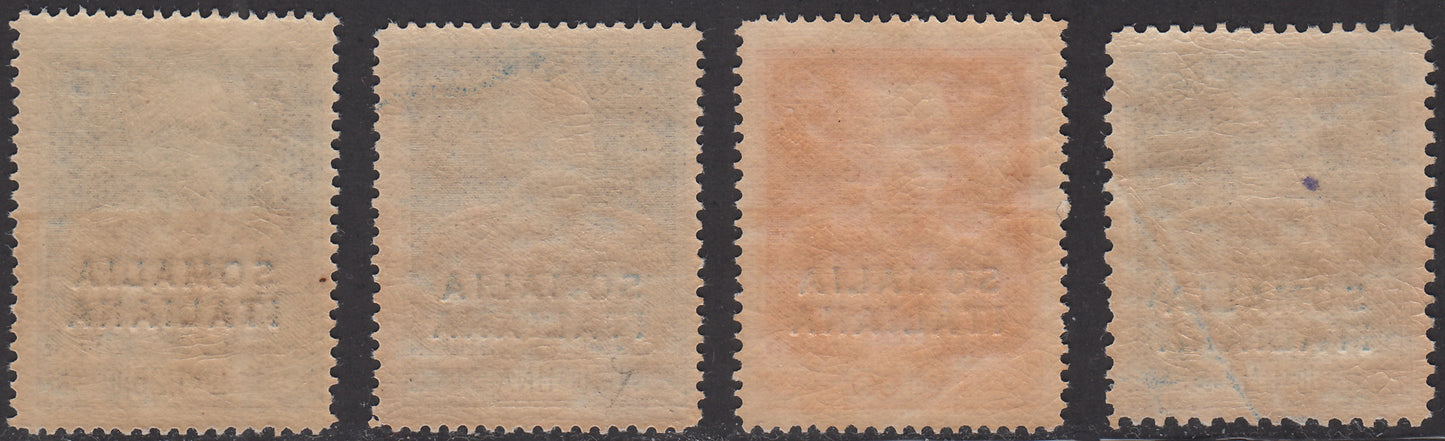 SOM14 - 1925/26 - Giubileo del Re, serie di quattro valori nuovi con gomma integra (68, 70/72)
