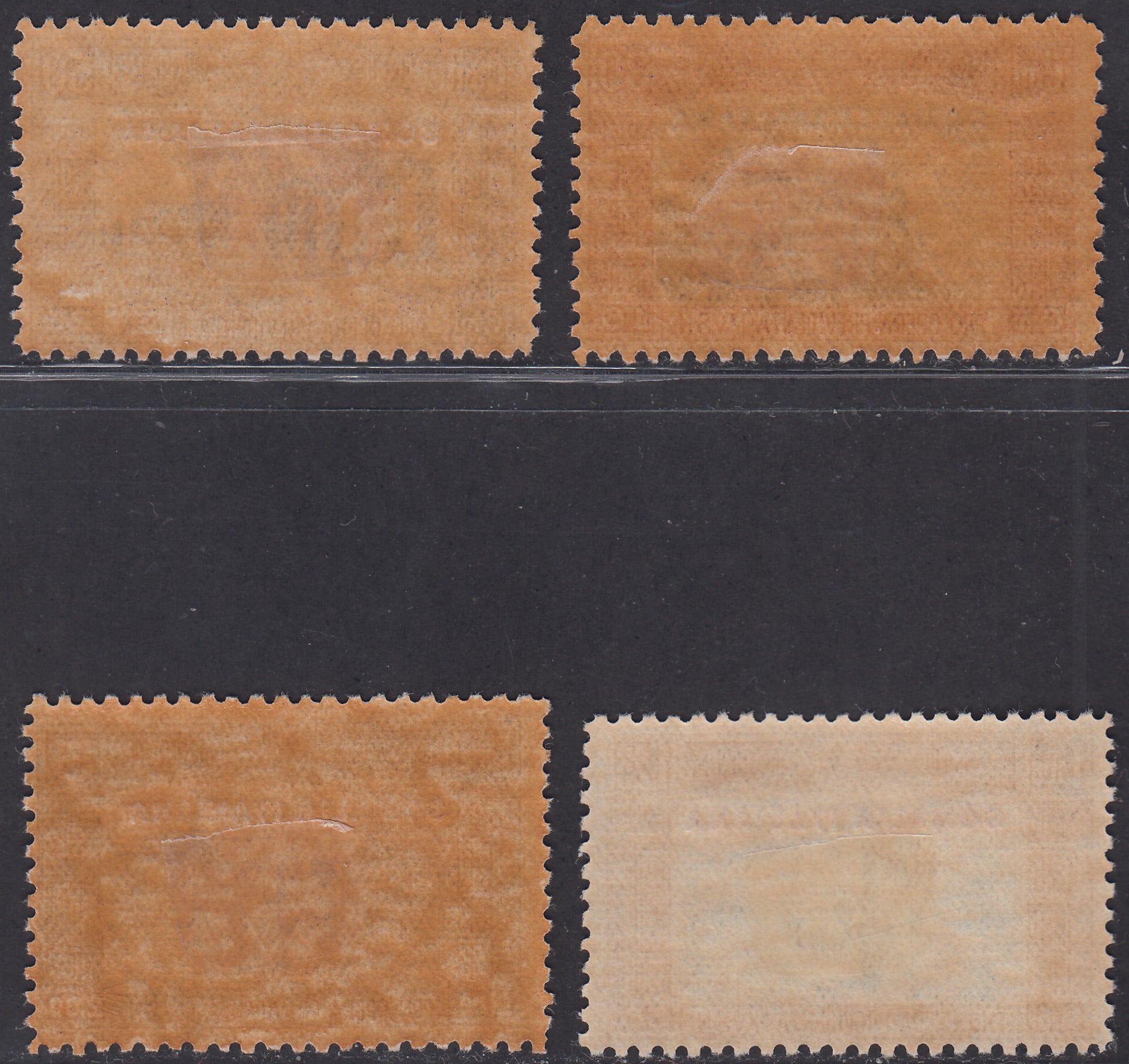 SOM23 - 1929 - Milizia II serie soprastampata SOMALIA ITALIANA,nuova con gomma originale (119/122)