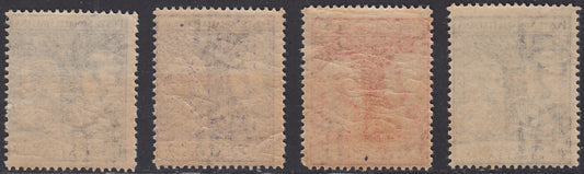 SOM25 - 1928 - Pro Società Africana d'Italia, serie completa di quattro valori nuovi con gomma integra (112/115)