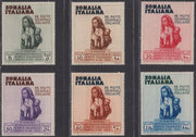 SOM30 - 1934 - 2a mostra internazionale di arte coloniale, serie completa di Posta Ordinaria + Posta Aerea nuova gomma integra (193/198 + A1/6)