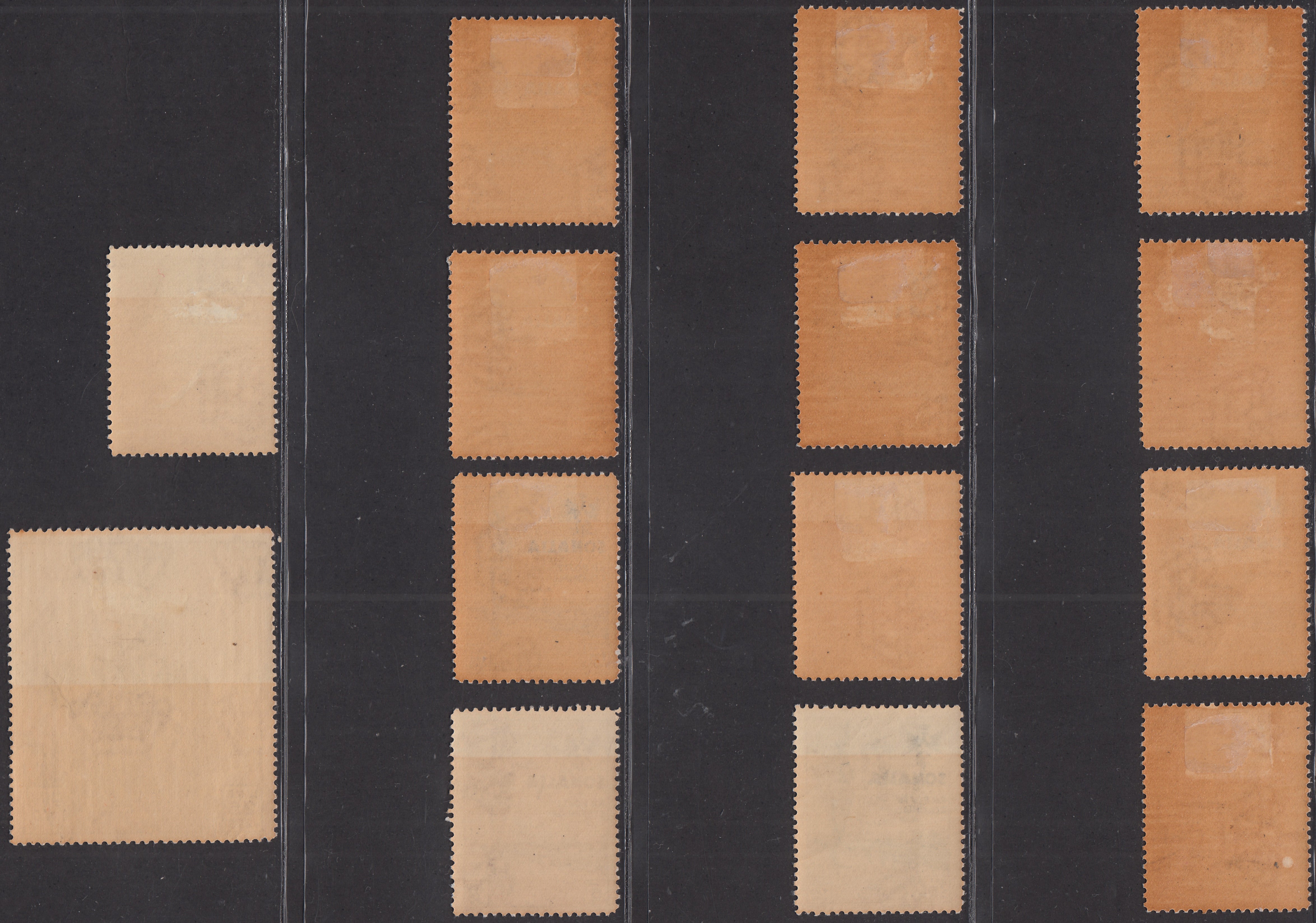 SOM31 - 1933 - Visita del Re in Somalia, serie completa di 14 esemplari nuova con linguella (199/212)