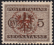 LubT13 - German occupation of Ljubljana, Air Mail series of 8 values ​​new intact (A1/8)