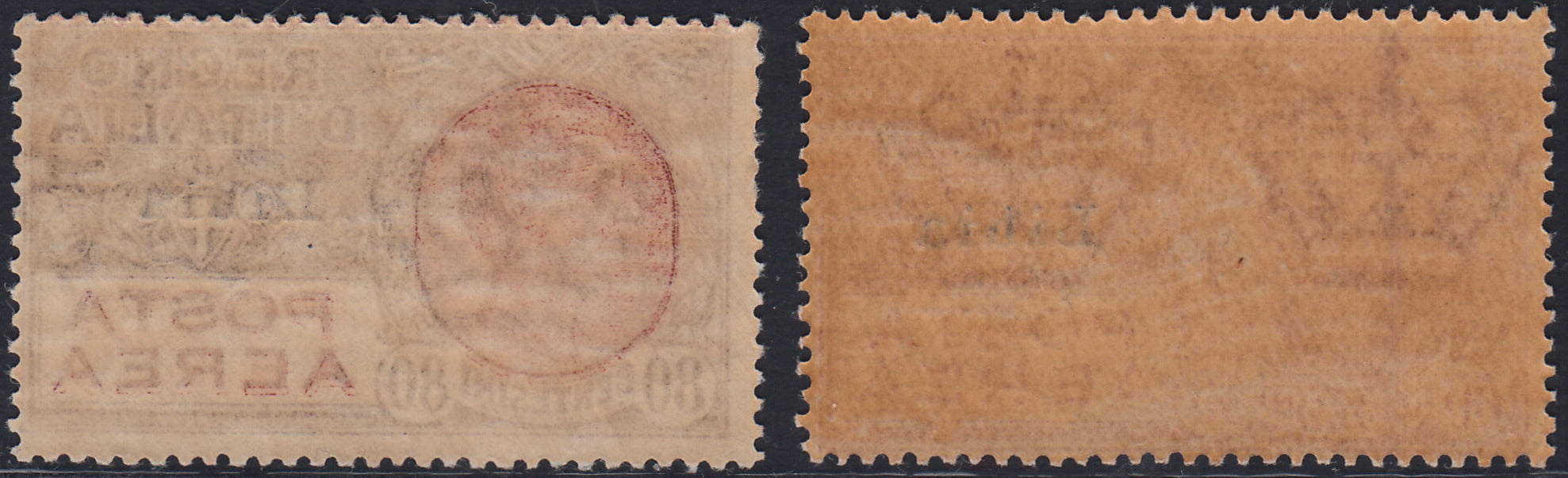 T175 - 1928/29 - Libia Posta Aerea, serie di due valori nuovi con gomma originale (A1, A2)