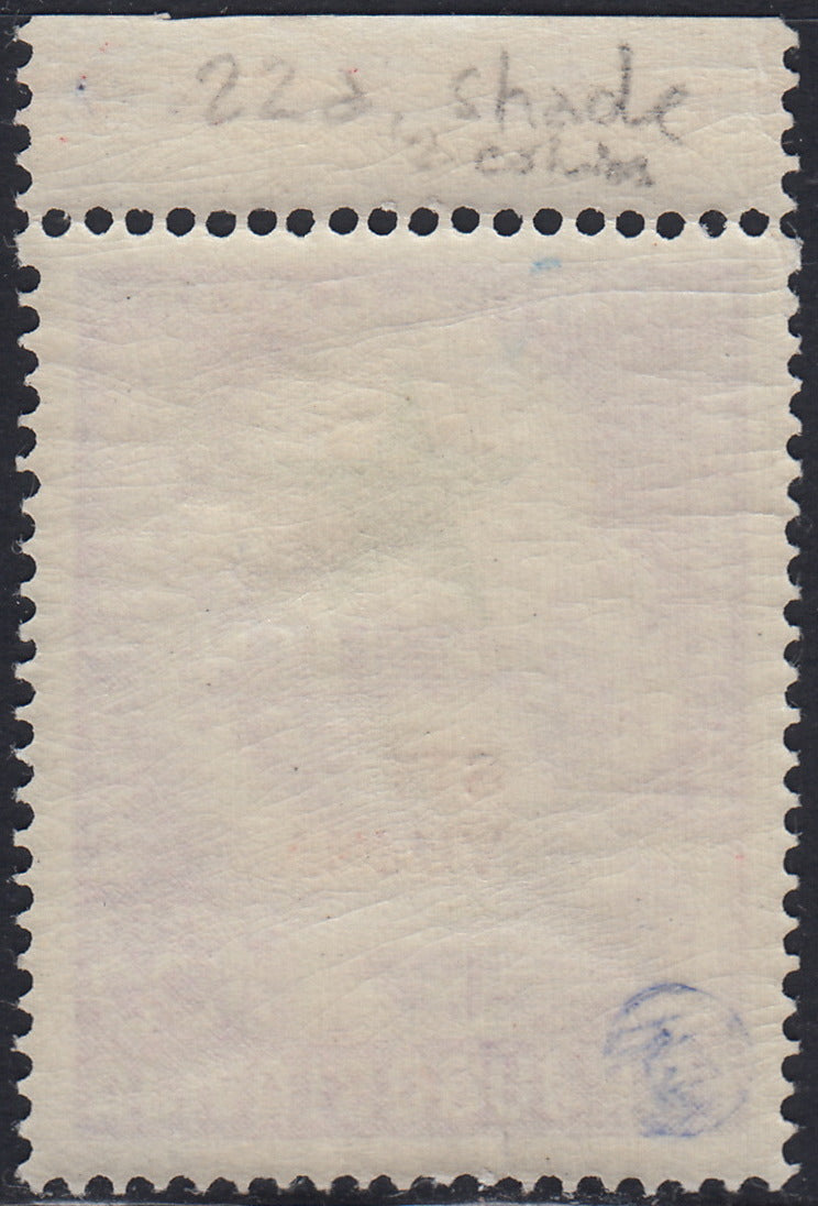 T26_106 - 1953 - Posta Aerea, congresso dell'Esperanto L. 300 lilla e verde nuovo con gomma integra (A20a)