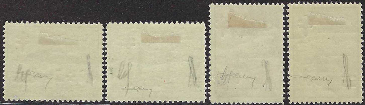 T26_130 - 1942 - Croce Rossa di Jugoslavia soprastampata "Governorato del Montenegro", serie di 4 valori nuovi gomma originale (32/35)