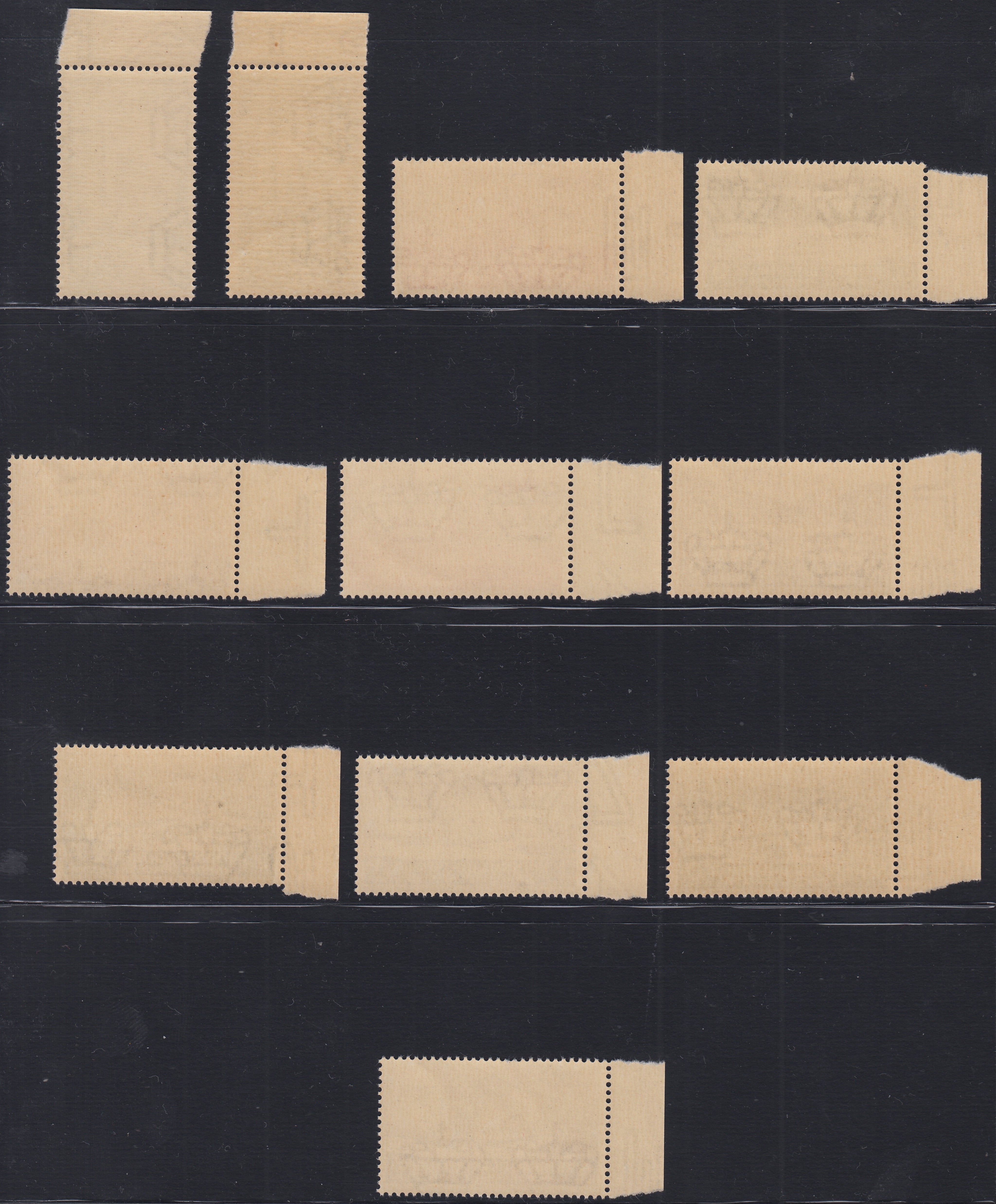 Libia14 - 1941 - Hermandad de armas italo-alemana, juego completo de Correo Ordinario + Correo Aéreo, nuevo con gomas originales (171/177 + A45).