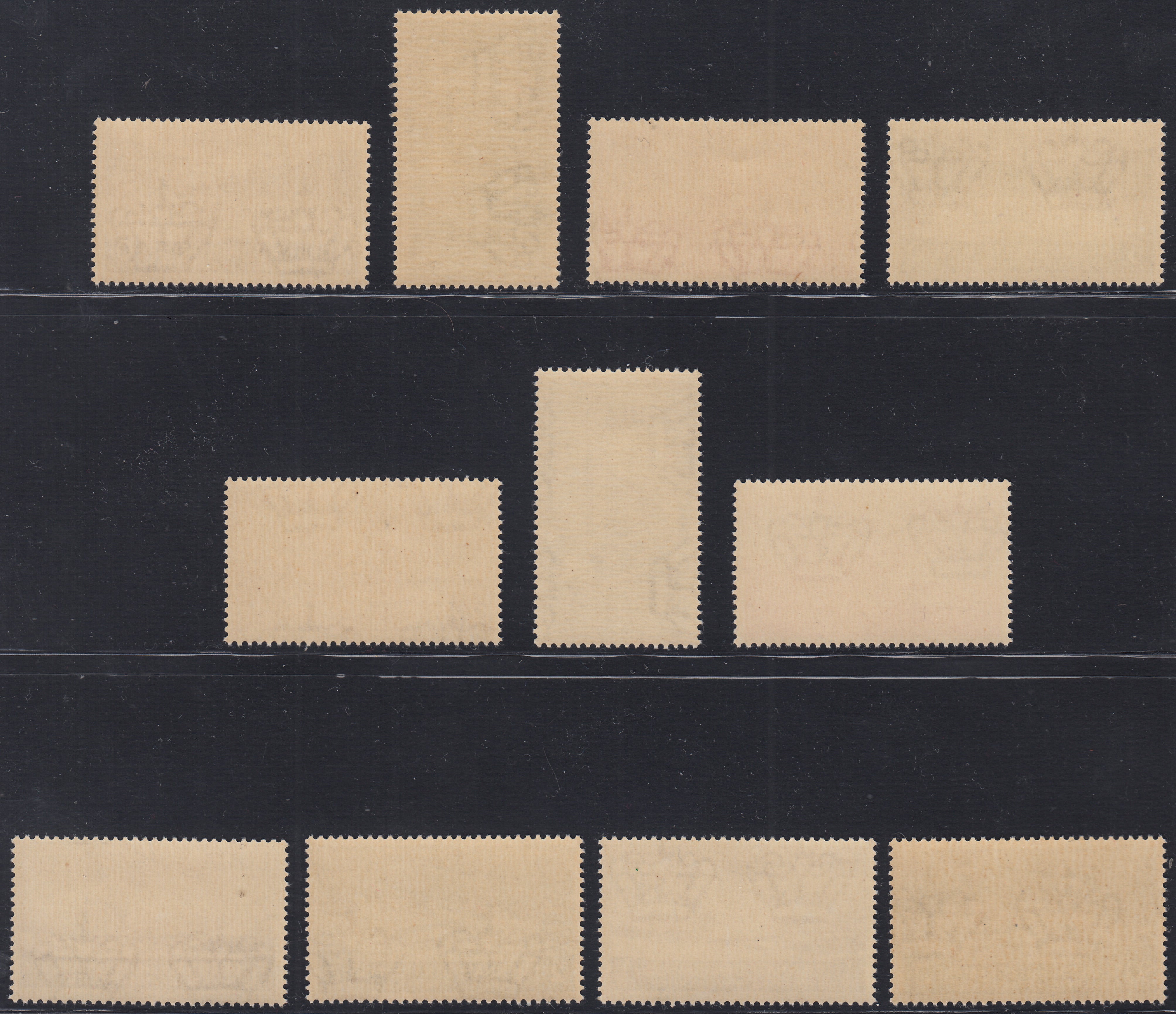 Libia14 - 1941 - Hermandad de armas italo-alemana, juego completo de Correo Ordinario + Correo Aéreo, nuevo con gomas originales (171/177 + A45).