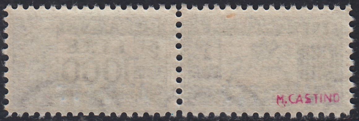 TA7 - Trieste Zona A - 1954 - Pacchi Postali L. 1000 oltremare "Cavallino" soprastampa AMG-FTT dentellatura pettine nuovo con gomma (26)