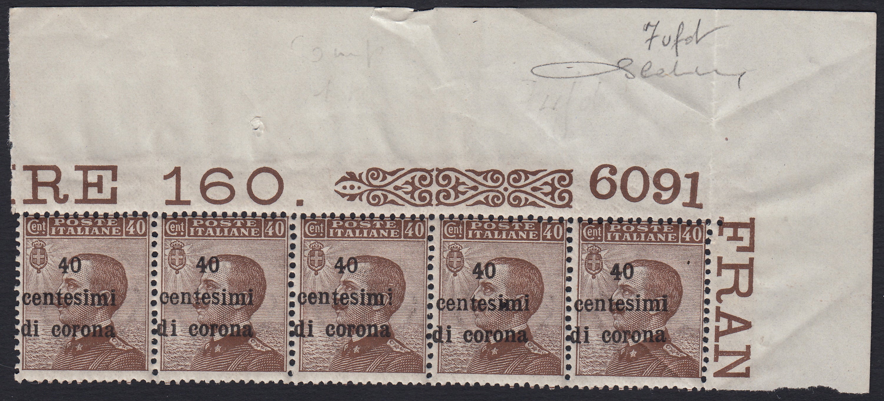 EUROPA - Area Italiana - Occupazioni I Guerra Mondiale - Terre Redente: Trento e Trieste