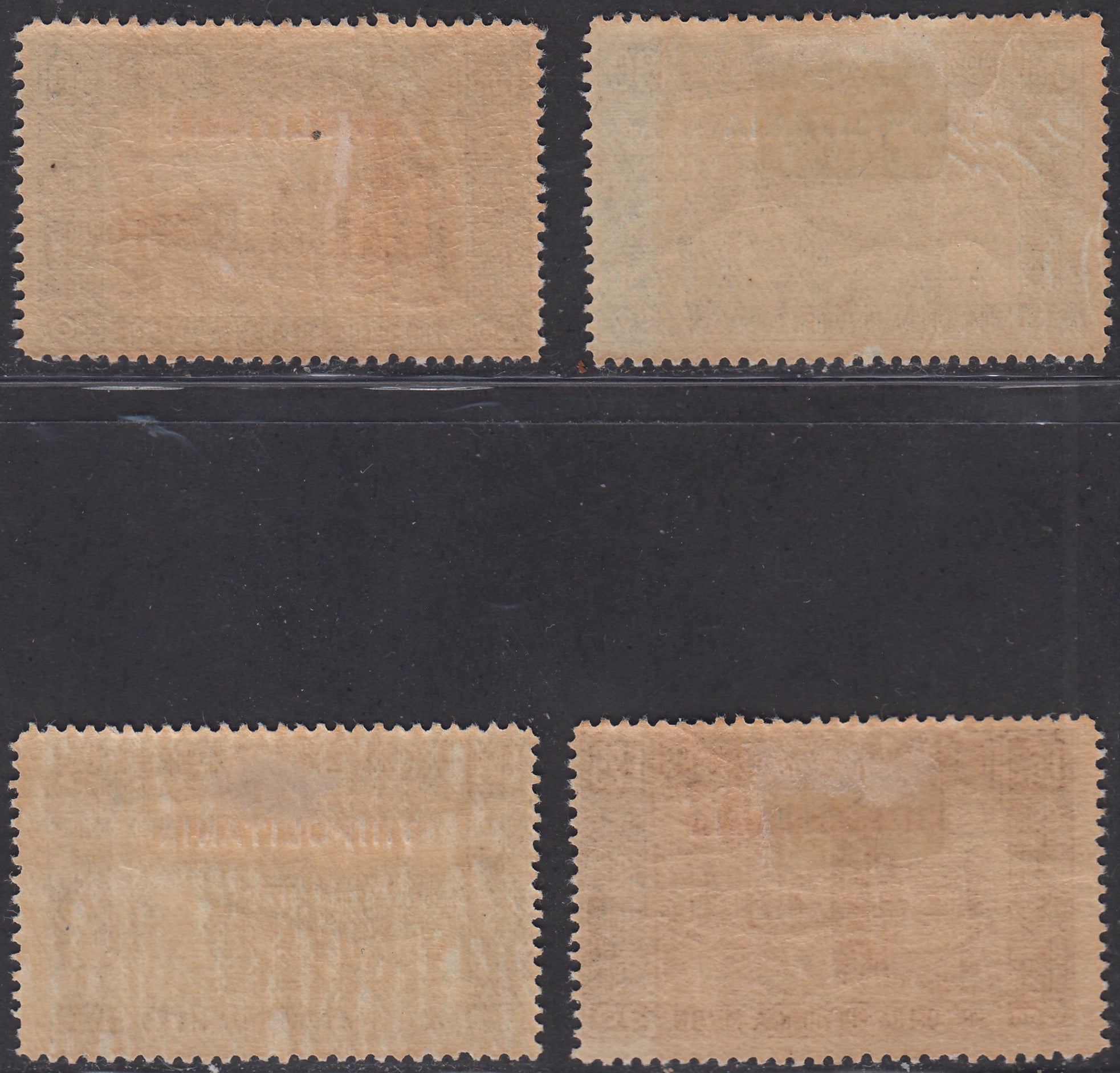 Trip21 - 1930 - Tripolitania Milizia III emissione serie completa di quattro valori nuova con gomma originale (69/72)