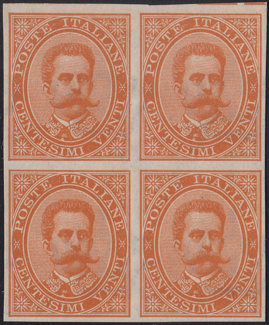 1862 - Effigy of Vittorio Emanuele II facing right, c. 20 light blue comb-pierced, used (2e)