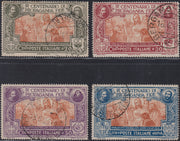 UT304 - 1923 - 3° centenario Propaganda Fide, Serie completa di 4 valori usati con annulli originali (131/134)