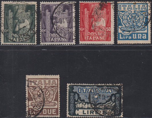 RN183 - 1911 - Fiftieth anniversary of the unification of Italy complete set of four values, new intact rubber (92/95). 