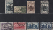 UT319 - 1926 - 7° centenario della morte di S. Francesco, serie completa usata (192/199)
