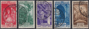 UT328 - 1935 - Pro Opera Previdenza Milizia, 4a Emissione, serie completa usata (380/383 A89)