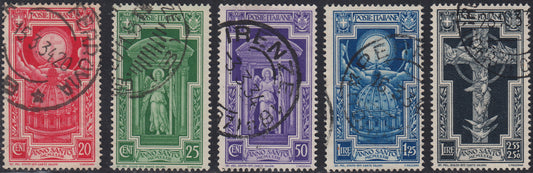 RN252 - 1933 Holy Year, new set of seven values ​​with intact rubber (345/9 + A54/55)