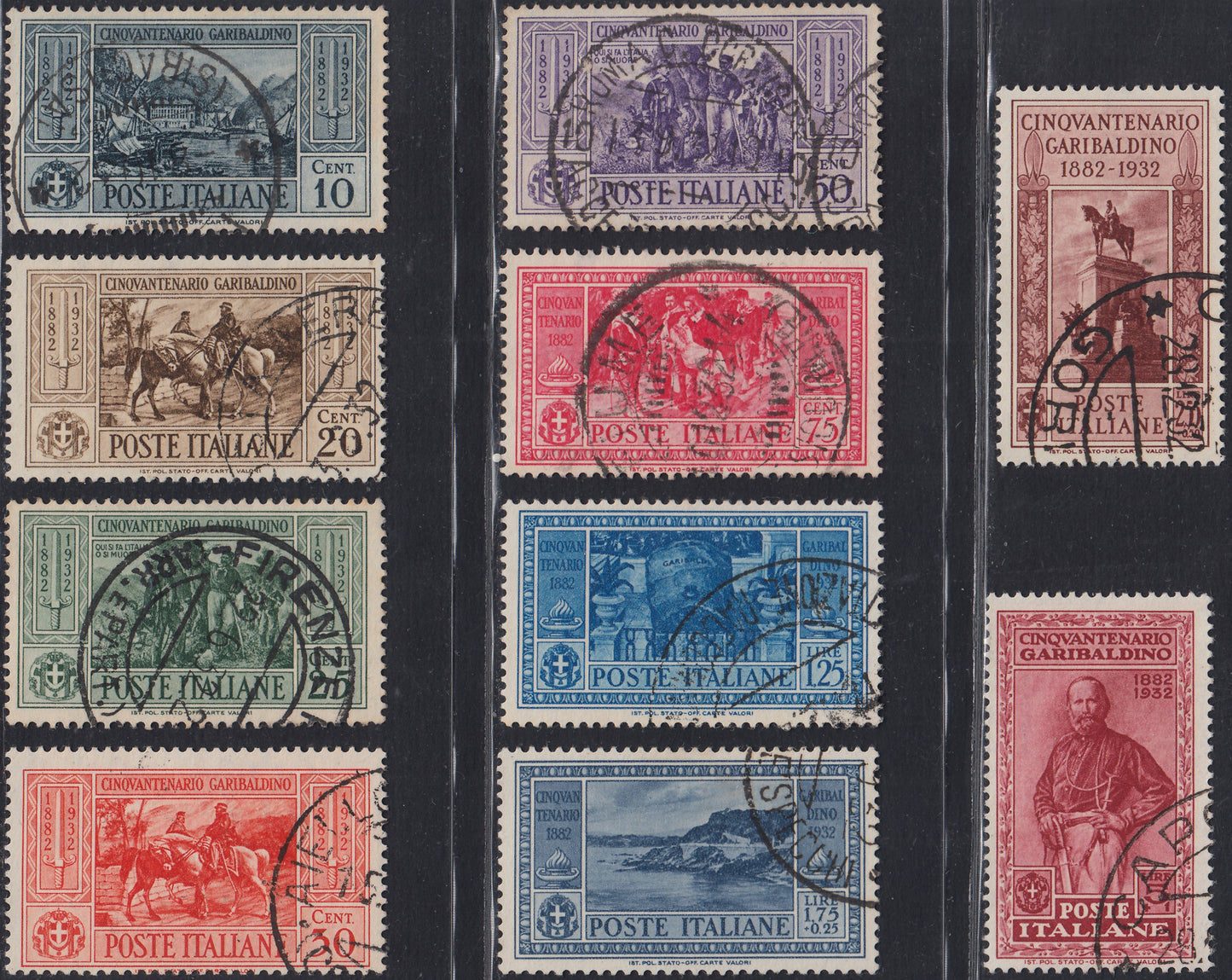 RN252 - 1933 Holy Year, new set of seven values ​​with intact rubber (345/9 + A54/55)