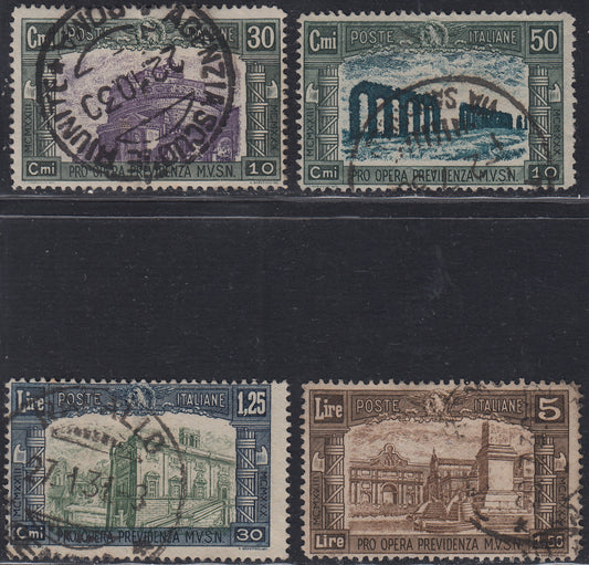 RN252 - 1933 Holy Year, new set of seven values ​​with intact rubber (345/9 + A54/55)