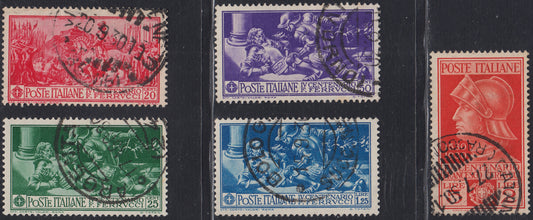 RN252 - 1933 Holy Year, new set of seven values ​​with intact rubber (345/9 + A54/55)