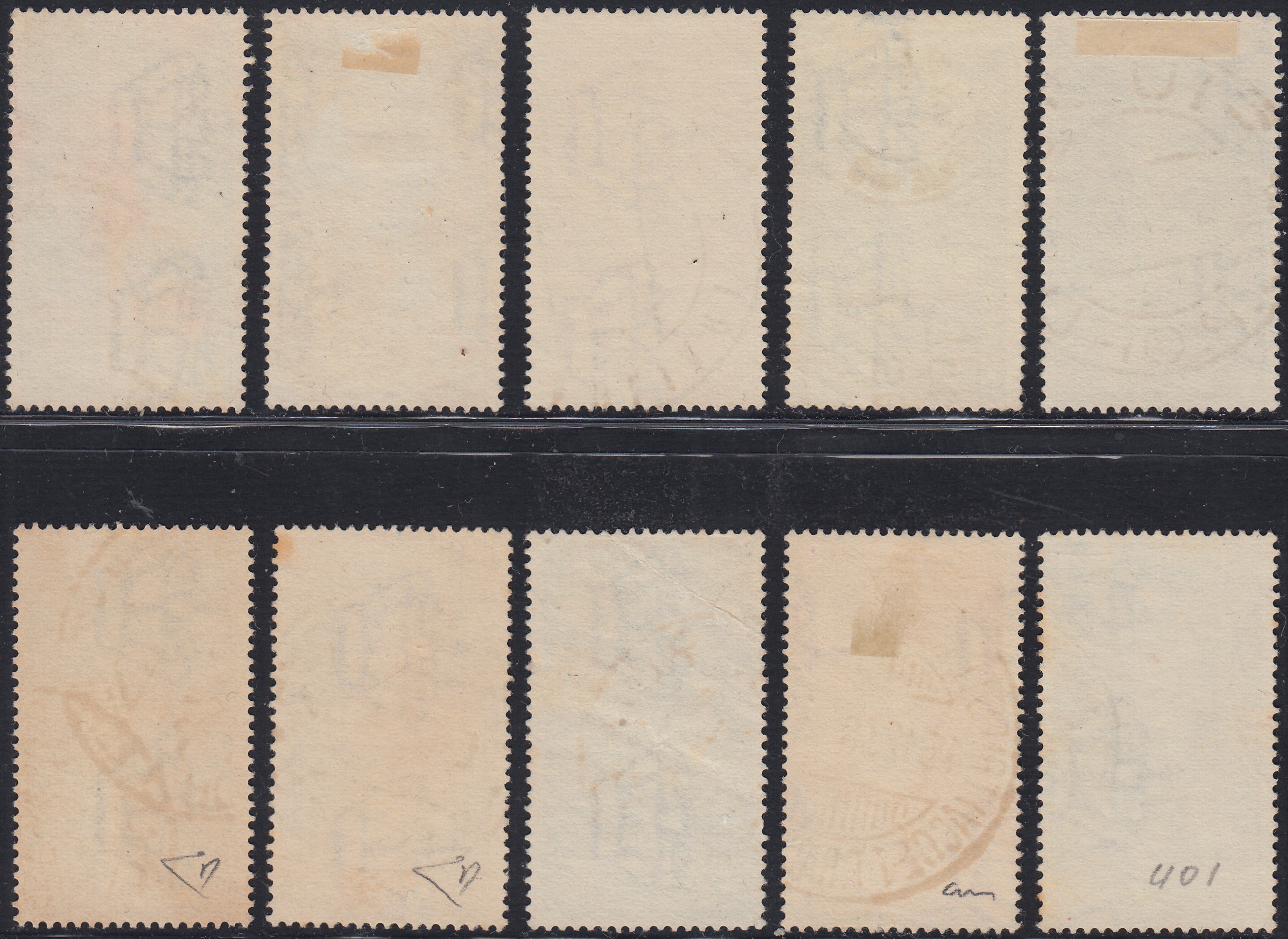 RN252 - 1933 Holy Year, new set of seven values ​​with intact rubber (345/9 + A54/55)