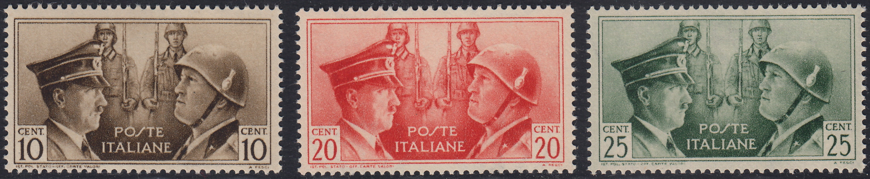 RN252 - 1933 Holy Year, new set of seven values ​​with intact rubber (345/9 + A54/55)