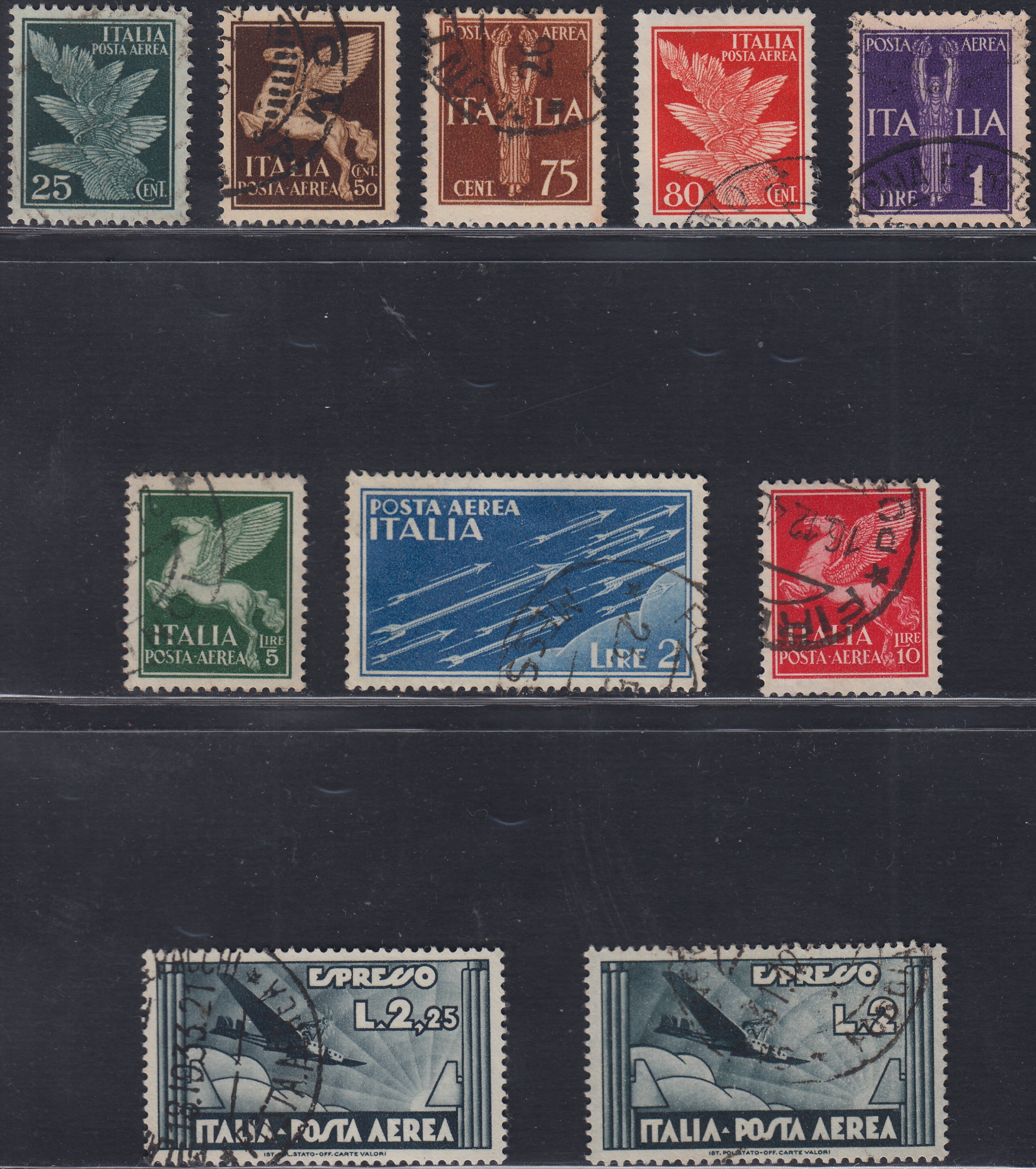 RN252 - 1933 Holy Year, new set of seven values ​​with intact rubber (345/9 + A54/55)