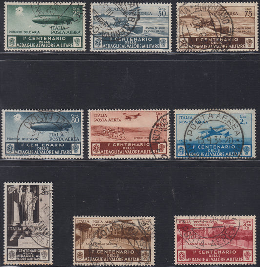 RN252 - 1933 Holy Year, new set of seven values ​​with intact rubber (345/9 + A54/55)