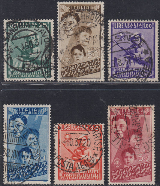 RN252 - 1933 Holy Year, new set of seven values ​​with intact rubber (345/9 + A54/55)