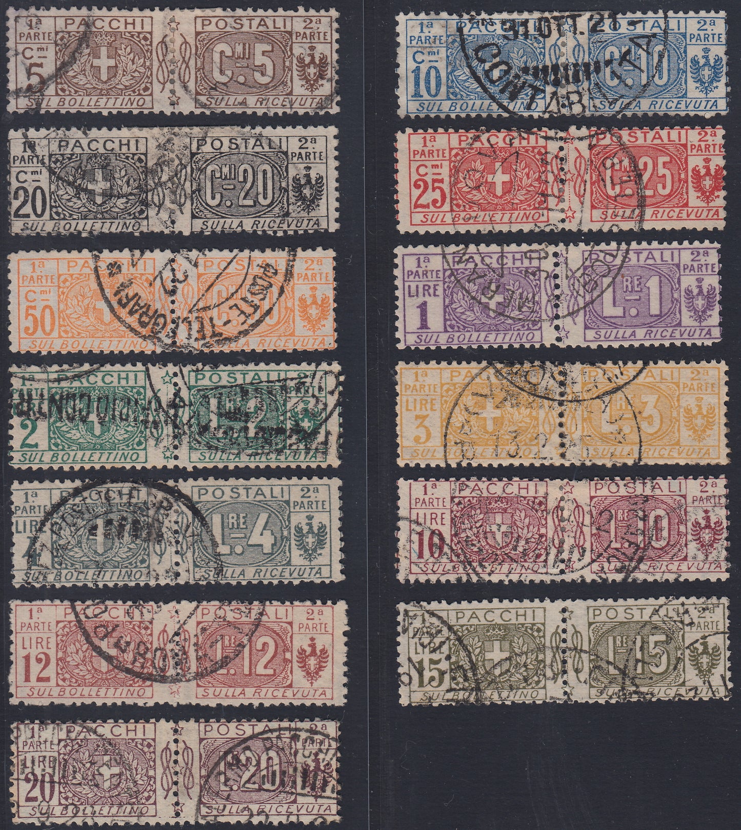 RN252 - 1933 Holy Year, new set of seven values ​​with intact rubber (345/9 + A54/55)