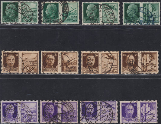 RN252 - 1933 Holy Year, new set of seven values ​​with intact rubber (345/9 + A54/55)