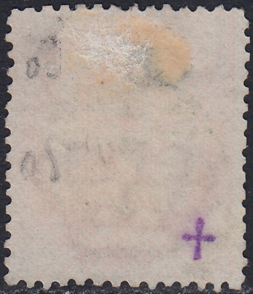 UT442 - 1879 - Umberto I L. 2 vermiglio usato con annullo originale (43)