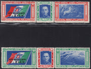 UT802 - 1933 - Crociera Nord Atlantica, trittici I - BIAN (Pilota Vincenzo Biani) serie di due valori nuova gomma integra (51B/52B).