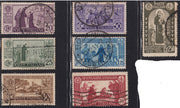 UT829 - 1931 - S. Antonio, serie completa di sette valori usati con annulli originali (292/298).