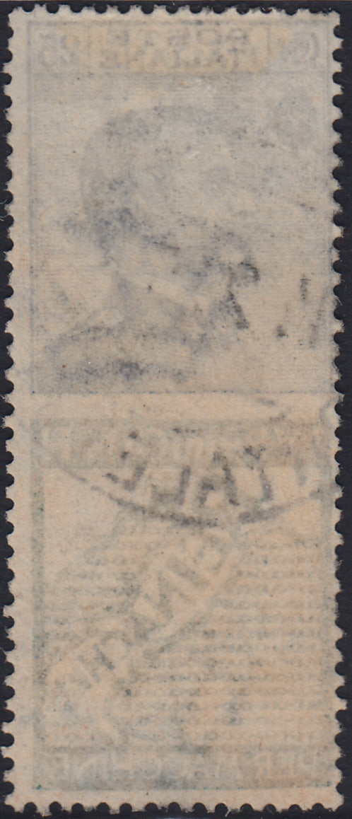 Kingdom of Italy, advertising issues, c. 25 light blue and brown "Piperno" new with intact rubber (6)
