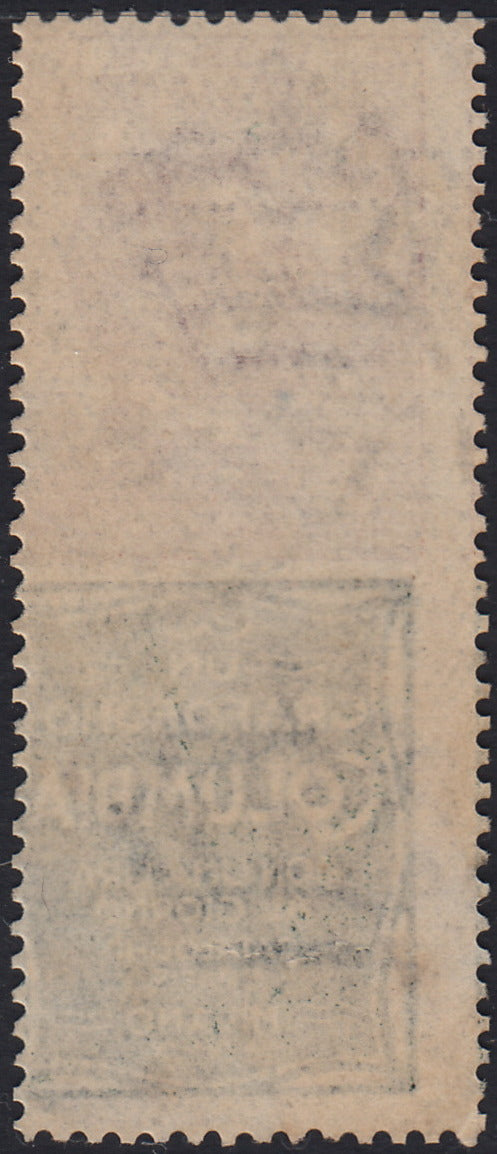 Kingdom of Italy, advertising issues, c. 25 light blue and brown "Piperno" new with intact rubber (6)