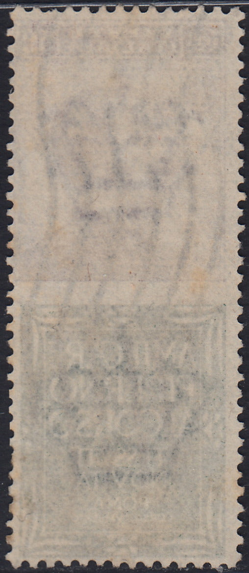 Kingdom of Italy, advertising issues, c. 25 light blue and brown "Piperno" new with intact rubber (6)
