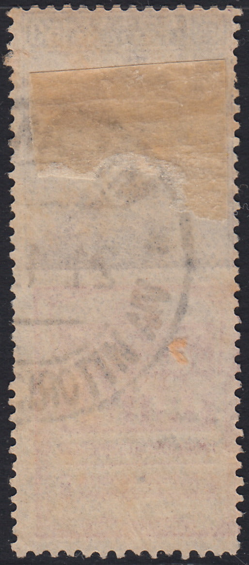 Kingdom of Italy, advertising issues, c. 25 light blue and brown "Piperno" new with intact rubber (6)