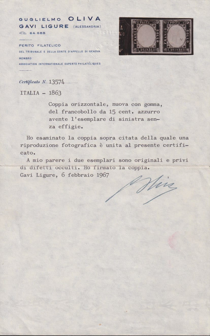 1862 - Effigy of Vittorio Emanuele II facing right, c. 80 dark orange yellow comb-pierced, used (4b)