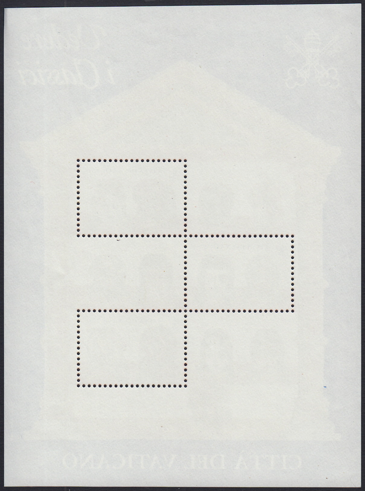 VAT23 - 1997 - Vedere i Classici, foglietto di tre esemplari nuovi gomma integra (F23)