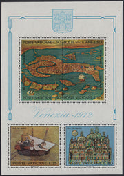 VAT45 - 1972 - Venezia 1972, foglietto di sei valori nuovo gomma integra (F3)