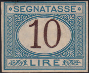 PV1976 - 1862 - Perforated issue c. 10 orange bistro used on small fragment (1g).