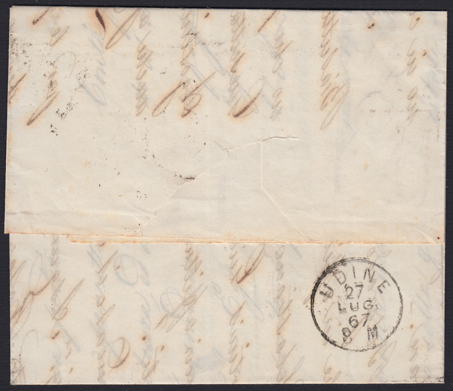 CG46 - 1879 - Issue De La Rue Turin edition c. 30 dark brown on letter from Camogli to Costantiopoli 11/8/78 (T19)