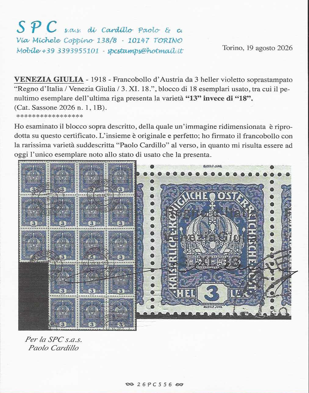 Terre redente - Venezia Giulia, überdruckte italienische Briefmarken, komplette Serie mit 11 Werten, neue TL (19/29)