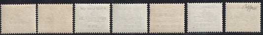 Vat18 - 1939 - Sede vacante 1939, serie di sette valori nuova con gomma integra (61/67)