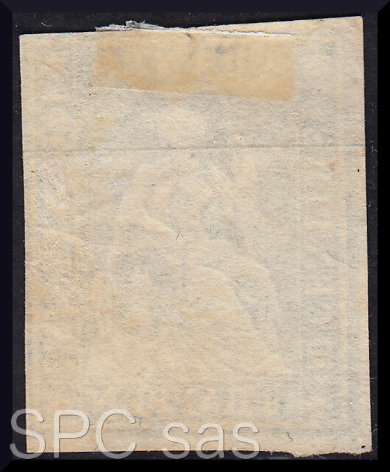 Y222 - 1854/62 - Strubel, Helvetia seduta, 10 rappen azzurro chiaro usato (27)