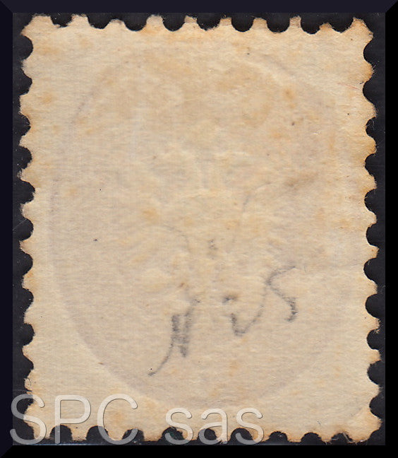 Y233 - 1864 - V emissione s. 5 rosa dentellatura 9 1/2 nuovo con gomma (43)